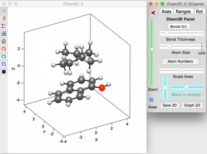 Chem3D screenshot